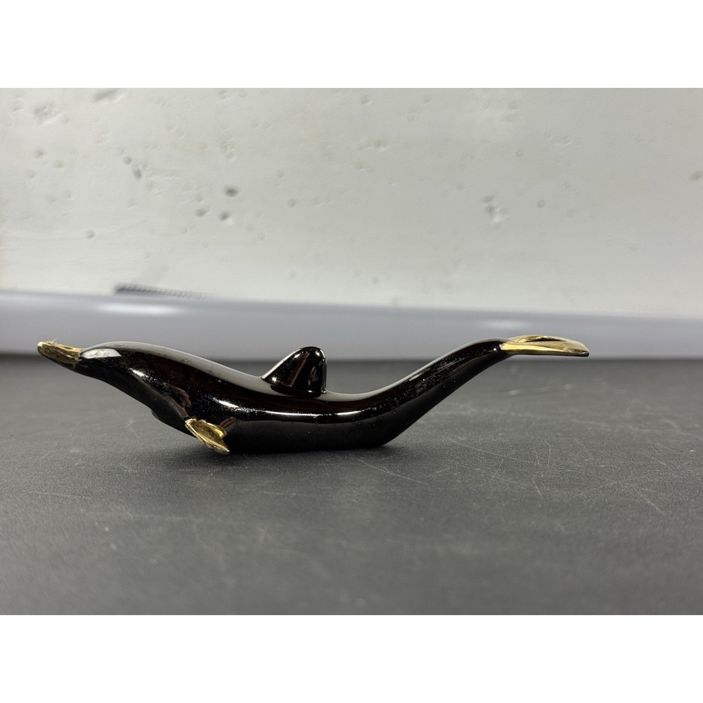Vintage Brass Gold Dolphin‎ Nautical Figural Beer Bottle Opener Barware Germany
